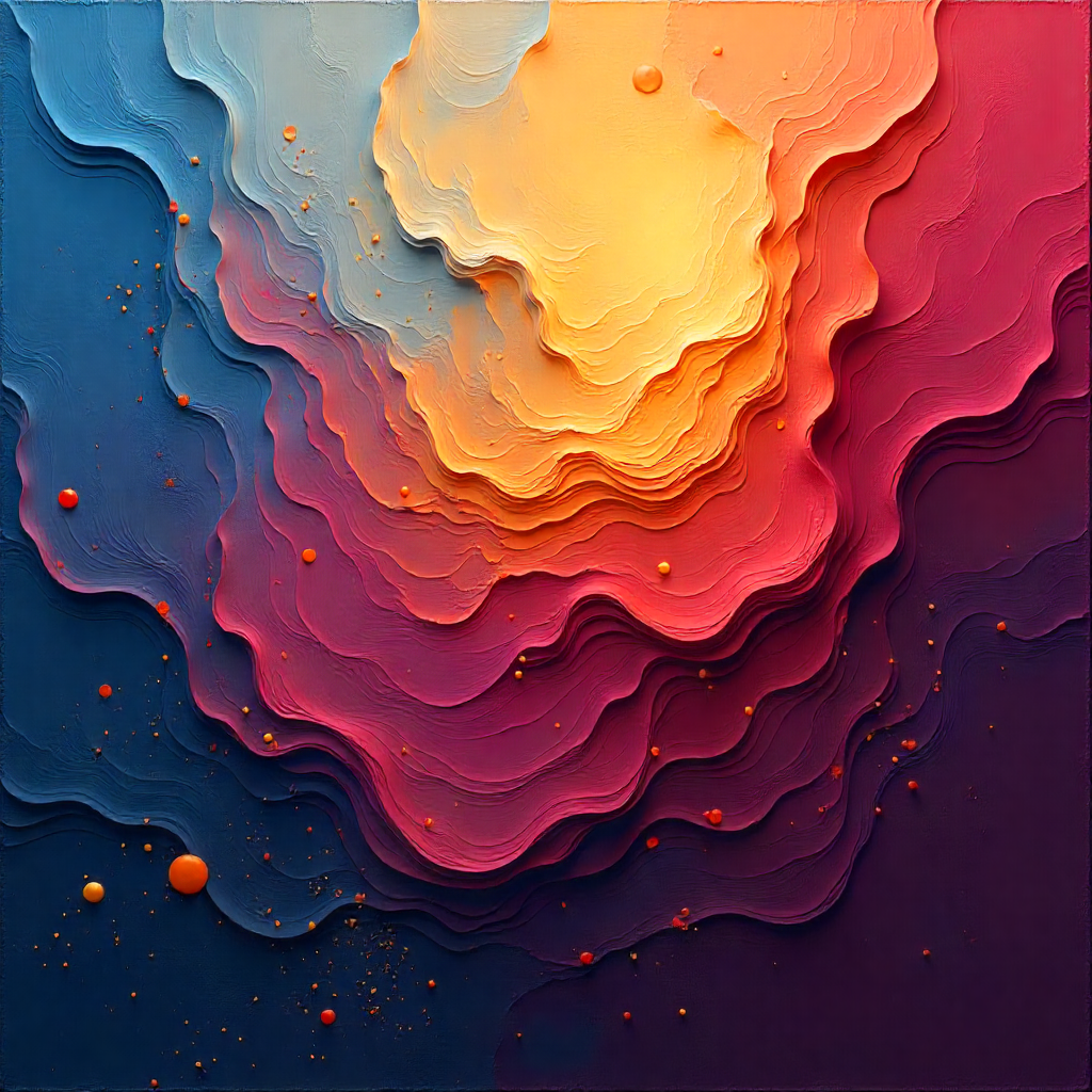 Digital painting creative workspace